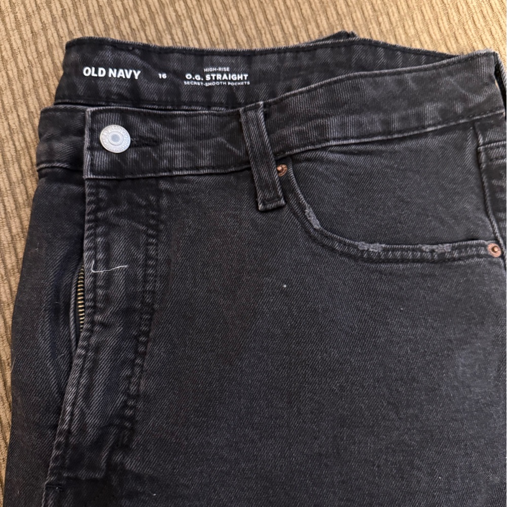 Old Navy Charcoal Denim Pants
